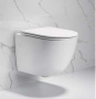 Подвесной безободковый унитаз Cerutti SPA Sella aria CT7183 с быстросъемным сиденьем микролифт Подвесной безободковый унитаз Cerutti SPA Sella aria CT7183 с быстросъемным сиденьем микролифт