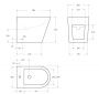 Напольное  BelBagno FLAY-R BB1003B Напольное  BelBagno FLAY-R BB1003B