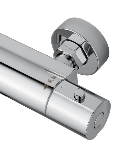 Смеситель для душа с термостатом и гарнитуром Wonzon & Woghand Inn 6 WW-B2029-A-CR хром глянцевый