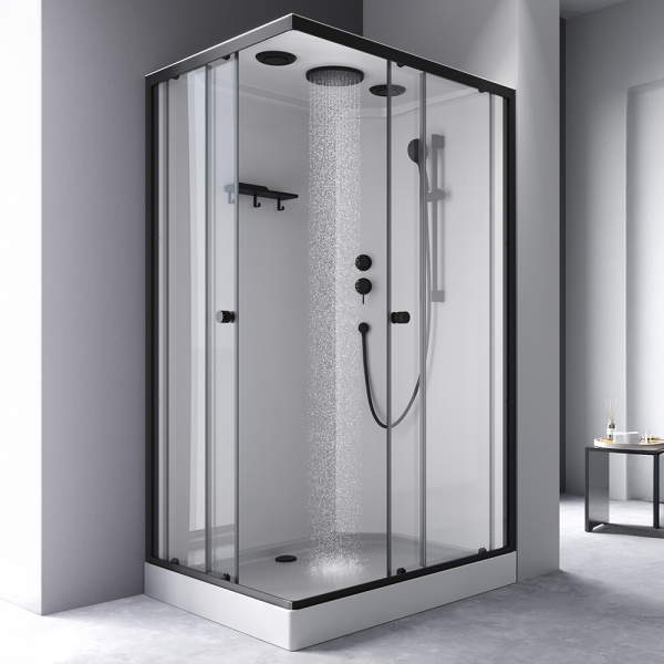 Душевая кабина AM.PM X-Joy 120x90 W94C-403-12090BT профиль черный