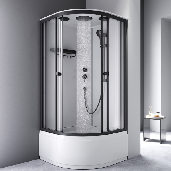 Душевая кабина AM.PM X-Joy 90x90 W94C-401A-090BT профиль черный