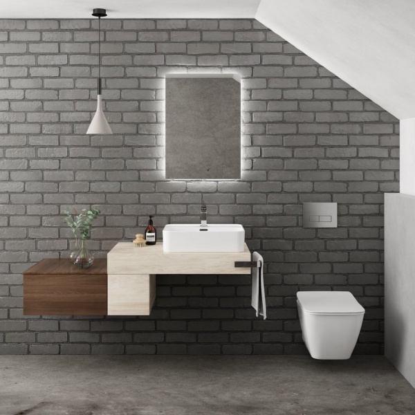 Прямоугольное зеркало со светодиодной подсветкой 50х70 см Ideal Standard MIRROR&LIGHT T3259BH Прямоугольное зеркало со светодиодной подсветкой 50х70 см Ideal Standard MIRROR&LIGHT T3259BH