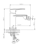 Смеситель для биде Koller Pool LINE LN0300 Смеситель для биде Koller Pool LINE LN0300