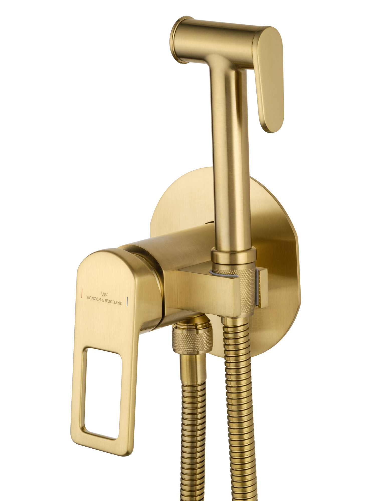 Гигиенический душ Wonzon & Woghand Frame WW-88829010-BG золото брашированный