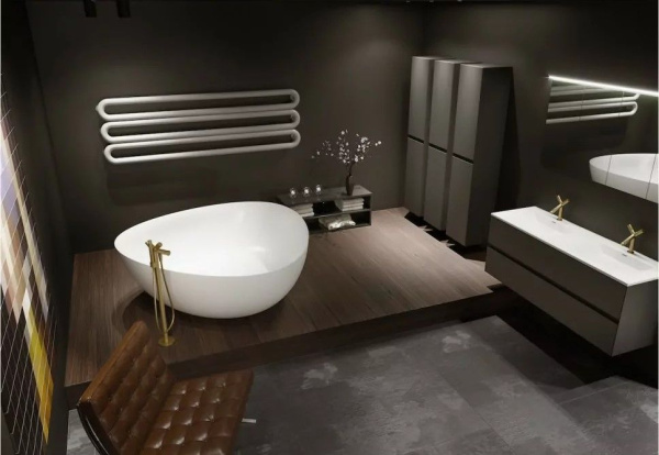 Ванна из искусственного камня Riho Oviedo 160x160 B125001105