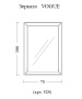 Зеркало Armadi Art Vogue 70x100 зеркальная рама 529/1 Зеркало Armadi Art Vogue 70x100 зеркальная рама 529/1