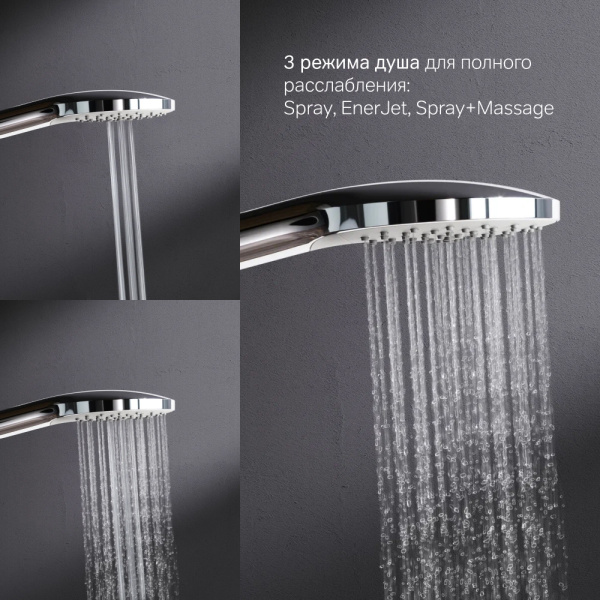 Душевой гарнитур AM.PM Like F0118000 хром глянцевый