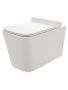 Унитаз подвесной 36,5х36х53 см AQUAme AQM2003 белый