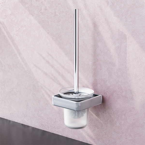 Ершик для унитаза Damixa Jupiter DA7733300 черный глянцевый