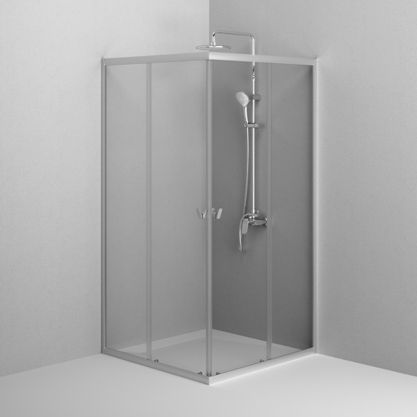 Душевой уголок AM.PM Sunny 100x190x100 W87G-403-100100-MT профиль хром