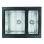 Кухонная мойка комбинированная 64x51 Florentina 21.460.D0640.302 Антрацит Кухонная мойка комбинированная 64x51 Florentina 21.460.D0640.302 Антрацит