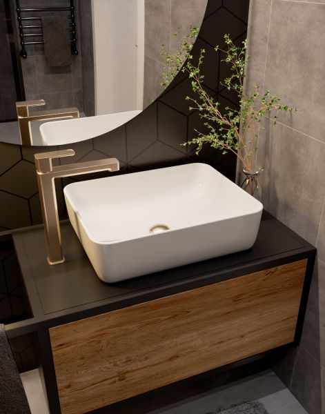 Смеситель AQUAme Parma AQM6614BG шлифованное золото Смеситель AQUAme Parma AQM6614BG шлифованное золото