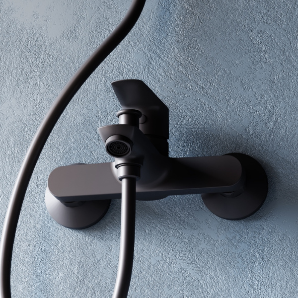 Смеситель для ванны Dorff Prime New D4011022 черный матовый