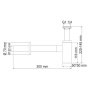 Сифон для раковины WasserKRAFT A072 Сифон для раковины WasserKRAFT A072