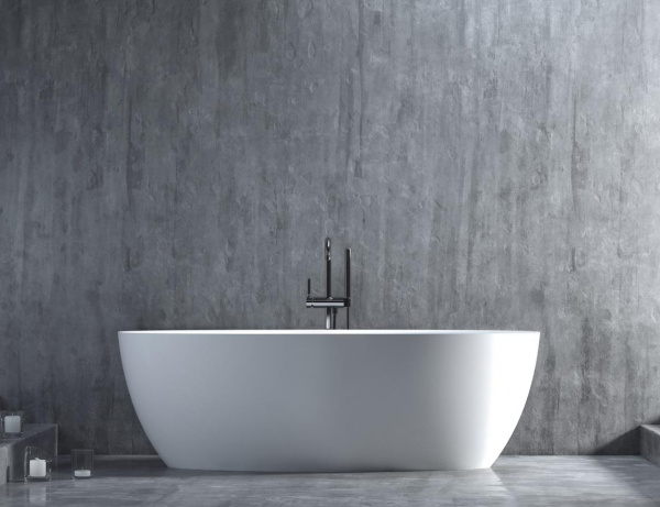 Ванна из литьевого камня Salini Alda 170х80 101912G белая глянцевая