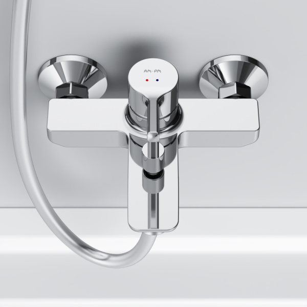 Смеситель для ванны Am.Pm X-Joy S F85B10000 хром глянцевый