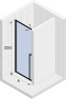 Душевая дверь 90x200 RIHO SZ LUCID GD101 WHITE Душевая дверь 90x200 RIHO SZ LUCID GD101 WHITE
