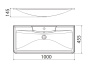 Раковина из литьевого мрамора 100x46 см BelBagno ALBANO BB1000/455-LV-MR-ALR белый Раковина из литьевого мрамора 100x46 см BelBagno ALBANO BB1000/455-LV-MR-ALR белый