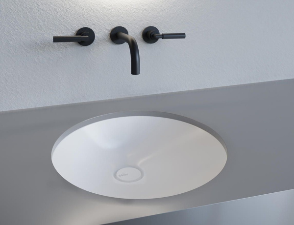 Раковина встраиваемая Salini Marea 40 см 1802208M белая