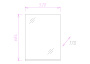 Зеркало 52x68 Onika ЭКО 52.00 Зеркало 52x68 Onika ЭКО 52.00