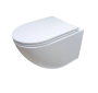 Подвесной безободковый унитаз Cerutti SPA Sella aria CT7183 с быстросъемным сиденьем микролифт Подвесной безободковый унитаз Cerutti SPA Sella aria CT7183 с быстросъемным сиденьем микролифт