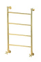 Полотенцесушитель водяной Boheme Oro 706 золото глянцевое