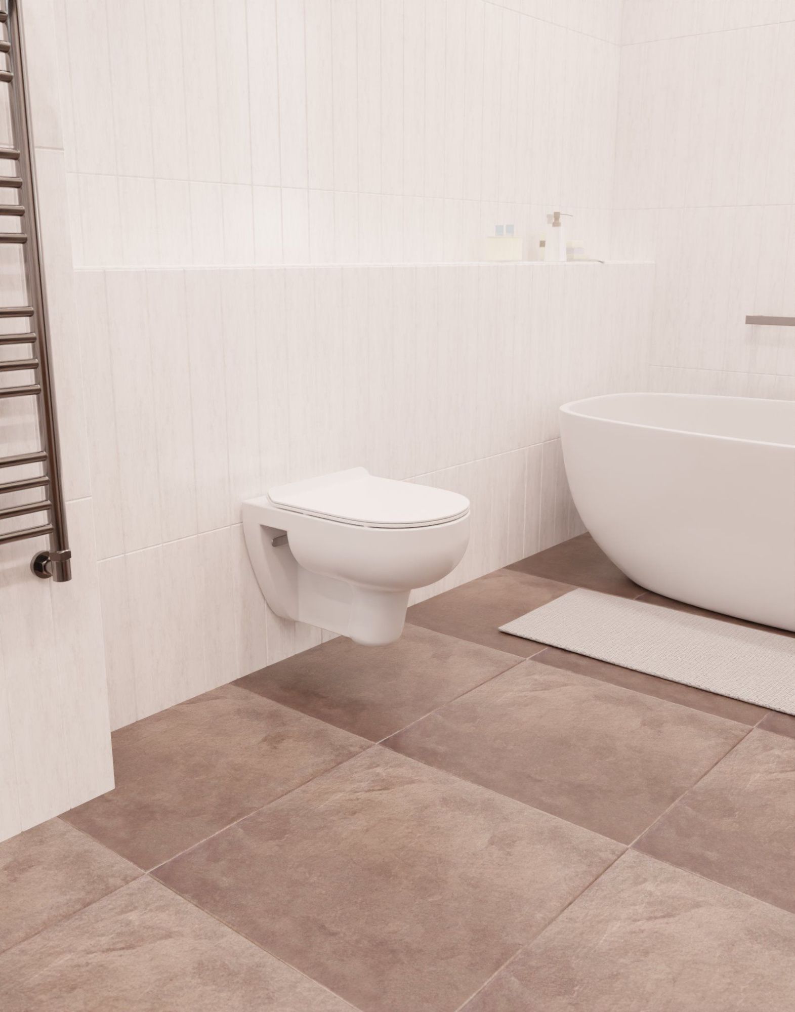 Унитаз подвесной 35,5х36х53 см AQUAme AQM2008 белый