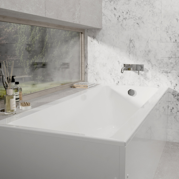 Ванна акриловая Alba Spa Marry Slim 170x70 см ВПРСБ0390000100