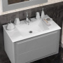 Тумба подвесная 87,8x50,2 см Opadiris Луиджи 00-00005940 серый Тумба подвесная 87,8x50,2 см Opadiris Луиджи 00-00005940 серый