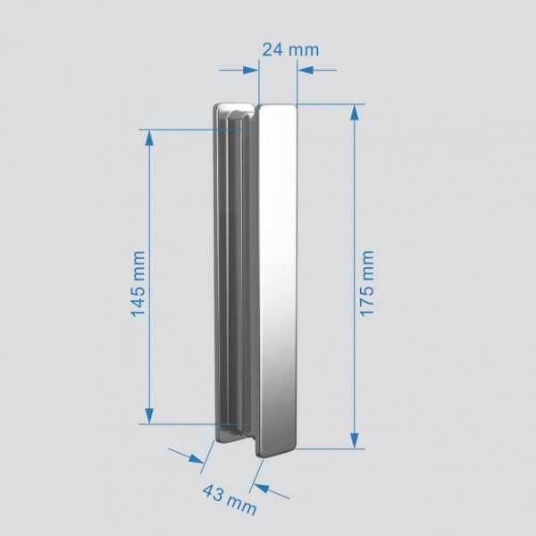 Душевой уголок 90x100 ABBER Sonnenstrand AG07090-S100 профиль хром стекло прозрачное Душевой уголок 90x100 ABBER Sonnenstrand AG07090-S100 профиль хром стекло прозрачное