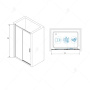 Душевая дверь RGW LE-12B 110x195 34121211-14 Душевая дверь RGW LE-12B 110x195 34121211-14