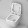 Подвесной унитаз FlashClean с сиденьем микролифт AM.PM Gem C901701SC Подвесной унитаз FlashClean с сиденьем микролифт AM.PM Gem C901701SC