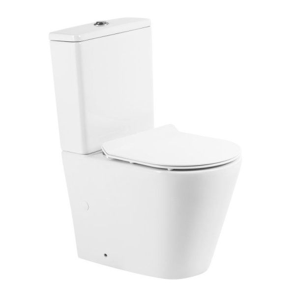 Чаша унитаза безободковая  BelBagno FLAY-R BB2149CPR Чаша унитаза безободковая  BelBagno FLAY-R BB2149CPR