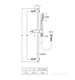 Душевой набор Roca Stella 100/1F 5B9D03C00 Душевой набор Roca Stella 100/1F 5B9D03C00