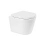 Унитаз подвесной безободковый  BelBagno FLAY-R BB053CHR Унитаз подвесной безободковый  BelBagno FLAY-R BB053CHR