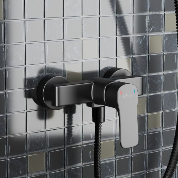 Смеситель для душа без лейки  PAINI Viva style P4YO511 черный Смеситель для душа без лейки  PAINI Viva style P4YO511 черный