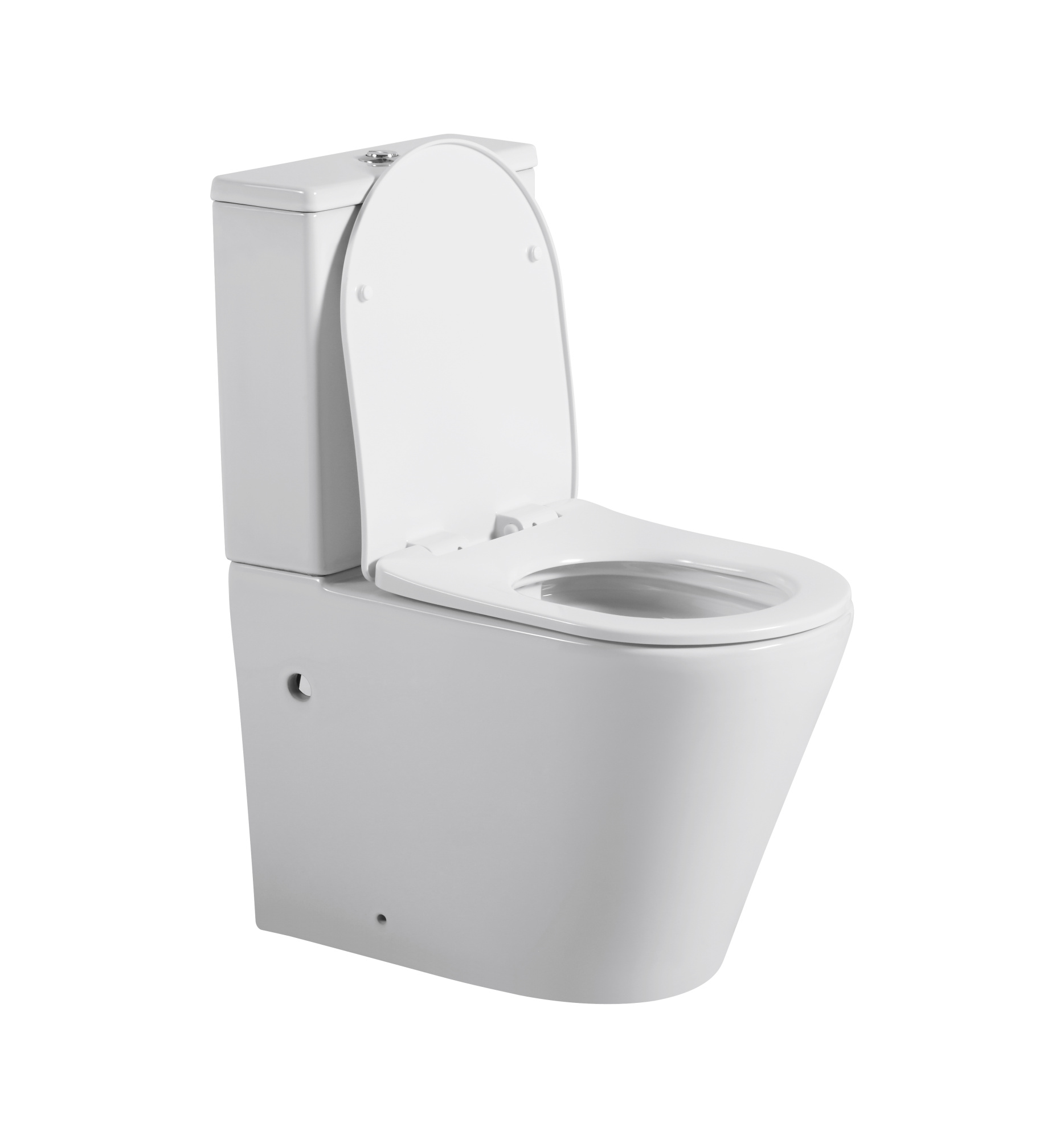 Унитаз-компакт Sapbox Velron SB7057A1-W безободковый с микролифтом