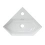 Раковина угловой 49,5x35,8 см Sanita luxe Line LIN35SLWB01 белый Раковина угловой 49,5x35,8 см Sanita luxe Line LIN35SLWB01 белый