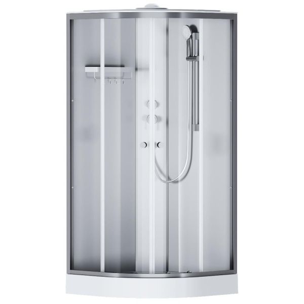 Душевая кабина 90x90 AM.PM X-Joy W94C-401-090MT стекло прозрачное профиль хромматовый Душевая кабина 90x90 AM.PM X-Joy W94C-401-090MT стекло прозрачное профиль хромматовый