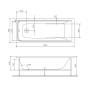 Каркас для ванны 160х70 см AM.PM GEM W90A-160-070W-R Каркас для ванны 160х70 см AM.PM GEM W90A-160-070W-R