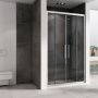 Душевая дверь 150x195 ABBER Schwarzer Diamant AG33150H профиль хром стекло прозрачное Душевая дверь 150x195 ABBER Schwarzer Diamant AG33150H профиль хром стекло прозрачное