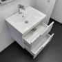 Тумба с раковиной Comforty Лима 60 см 00-00019210 подвесная белая
