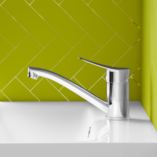 Смеситель для раковины Dorff Norma хром глянцевый