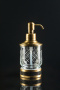Дозатор Boheme Royal Cristal 10929-ROYALE-G-B золото глянцевое
