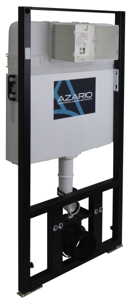 Сет инсталляция унитаз со крытым сливом БЕЗ КЛАВИШИ  Azario  AZ-8010-1000+AZ-0046N