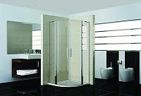 Душевое ограждение GOOD DOOR PANDORA R-80-C-CH 80x80x185 Душевое ограждение GOOD DOOR PANDORA R-80-C-CH 80x80x185