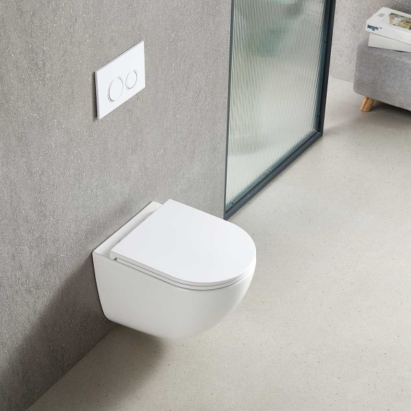 Унитаз Vincea Bien VT1-51T подвесной безободковый с микролифтом