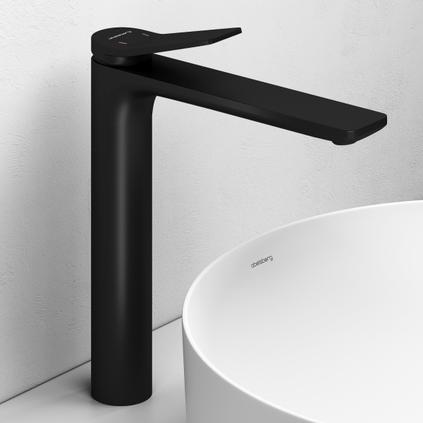 Смеситель для раковины Abelsberg Intensa EGF23521MB вулканический черный матовый