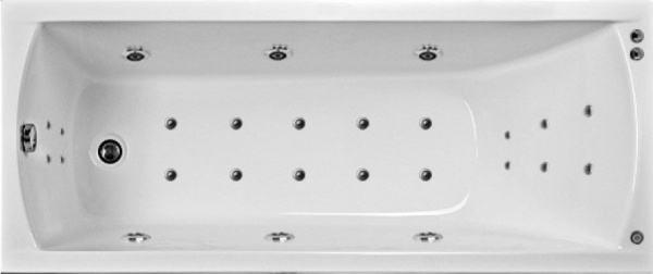 Ванна акриловая 155x70 Vayer Milana Гл000024269 Ванна акриловая 155x70 Vayer Milana Гл000024269