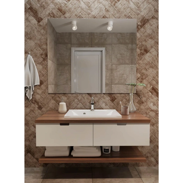 Раковина на тумбу Madera Milen 65x44.4 белая 004387